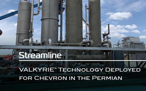 Streamline Innovations VALKYRIE® H2S Treatment Technology Successfully Deployed for Chevron in the Permian Basin
