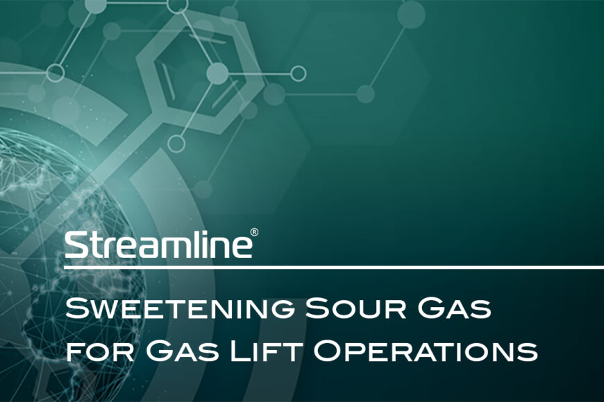 Sweetening Sour Gas for Gas Lift Operations