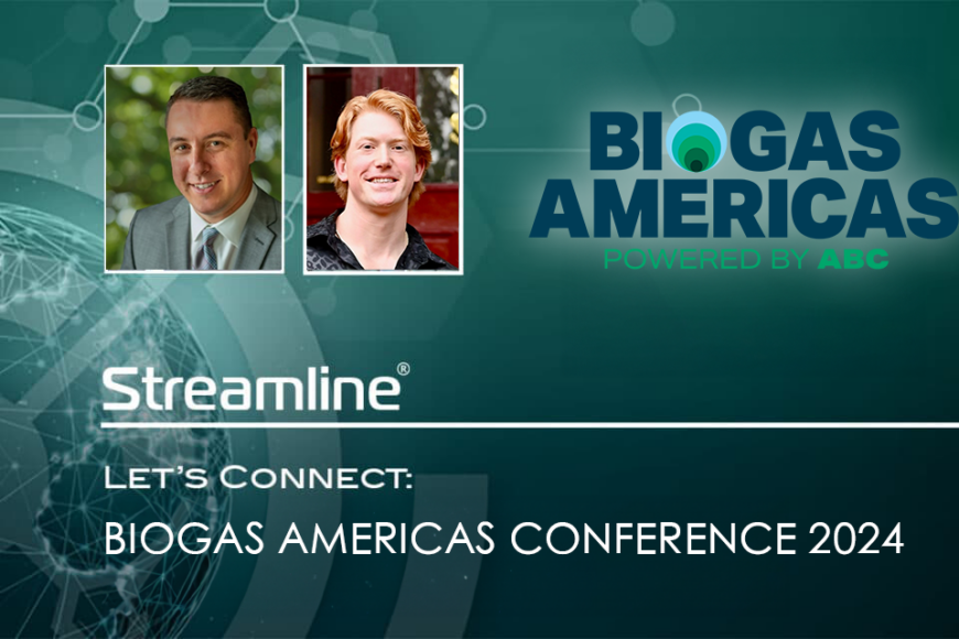Streamline Innovations Attending Biogas Americas Conference 2024